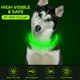 thumbnail image 3 of Collar LED para perros Colaseeme, recargable por USB, TPU, color verde, 3 of 6
