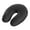 Black, variant on Microbeads Pillow Neck Pillow Sleeping Portable for Airplane Car