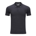 thumbnail image 1 of Polo de rendimiento deportivo al aire libre para hombre, camiseta de manga larga y corta, camiseta táctica superior (gris oscuro) Zhivalor BST3004333-5, 1 of 6