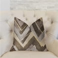 thumbnail image 2 of Plutus Badger Cove Brown Luxury Throw Pillow 26"L x26"W, 2 of 3