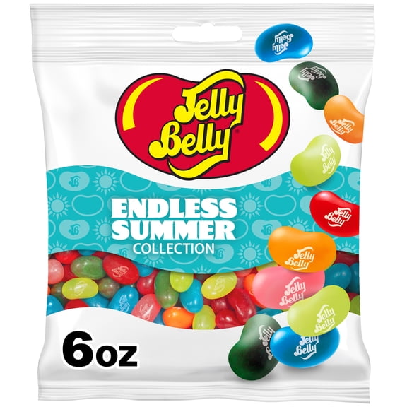 Jelly Belly Endless Summer Jelly Bean Collection - 6 oz Peg Bag - Genuine, Official, Straight from the Source