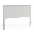 thumbnail image 4 of Wainscott Wood Panel Headboard in White -  King Size, 4 of 6