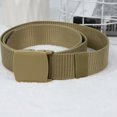 thumbnail image 7 of Weikingp Clearance! Belts for Women, Fashion Belt Buckle Women Nylon Belt Fans Automatic Men Canvas Belt, Womens Belt, Western Belts for Woman Khaki, 7 of 7