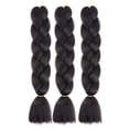 thumbnail image 1 of Clip In Hair Extension Braiding Hair Extensions Synthetic Braiding Hair Braids Hair for Gilrs 60CM, 1 of 1