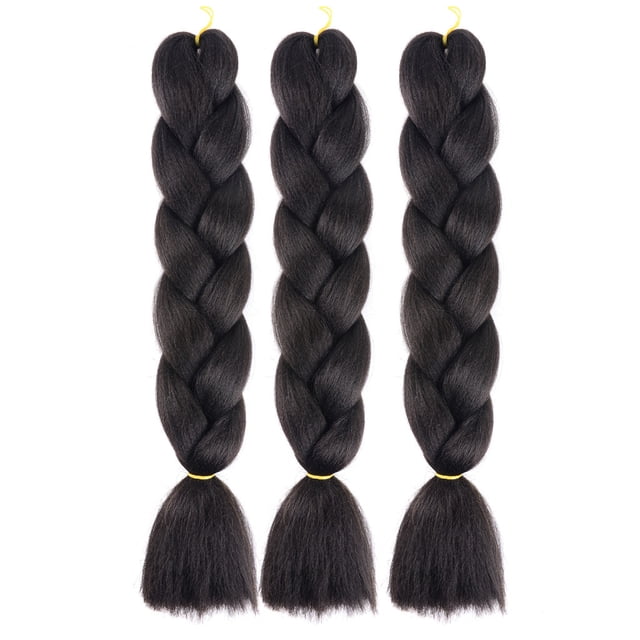 Clip In Hair Extension Braiding Hair Extensions Synthetic Braiding Hair Braids Hair for Gilrs 60CM