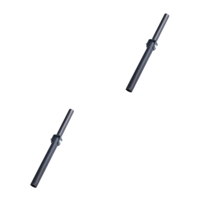 Sonducket Accesorio de barra de pesas resistente multifunción negro, accesorio de terrestre para desarrollo muscular de cuerpo completo para para barra de 25mm 2Conjunto