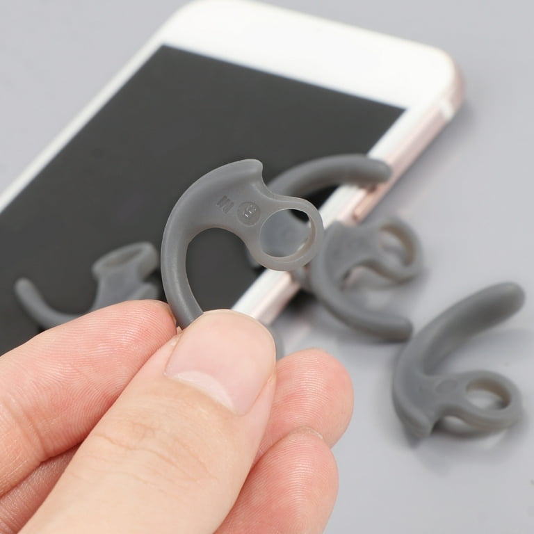 HIABIO Soft Silicone Earbud Locks Sport Grips Earphones Stabilizer