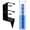 Black, variant on Neasyth Rain Gauge Outdoor, 7" Freeze Proof Plastic Large Gauge with Stainless Steel Holder for Yard Garden Lawn Farm