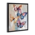 thumbnail image 2 of Stupell Industries Contemporary Butterfly Beauty Abstraction Black Floating Frame Canvas Art, 17 x 21, by Creative Studio, 2 of 8