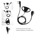thumbnail image 2 of Clip On Hands Without 2 Pin D Style Earpiece with Build In Easy to Carry for Professional Two Way Radio Communication, 2 of 4