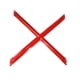 thumbnail image 4 of Accesorio de escalera, piezas de escalera de mano, aleación de aluminio duradera, reemplazo seguro, uso doméstico, barra Diagonal roja, par de soporte mayimx Piezas de escalera, 4 of 7