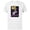 White, variant on Tim Burton’s The Nightmare Before Christmas King of Fright - Short Sleeve Cotton T-Shirt for Adults - Customized-White