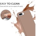 thumbnail image 3 of iPhone 8 Plus Cases, iPhone 7 Plus Case, DUEDUE Liquid Silicone Soft Gel Rubber Slim Cover with Microfiber Cloth Lining, 3 of 5