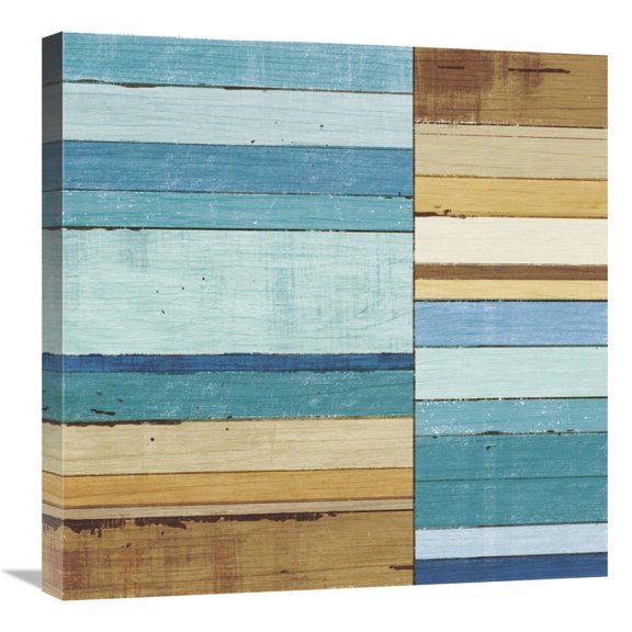 Global Gallery's 'Beachscape II' By Michael Mullan Stretched Canvas Wall Art