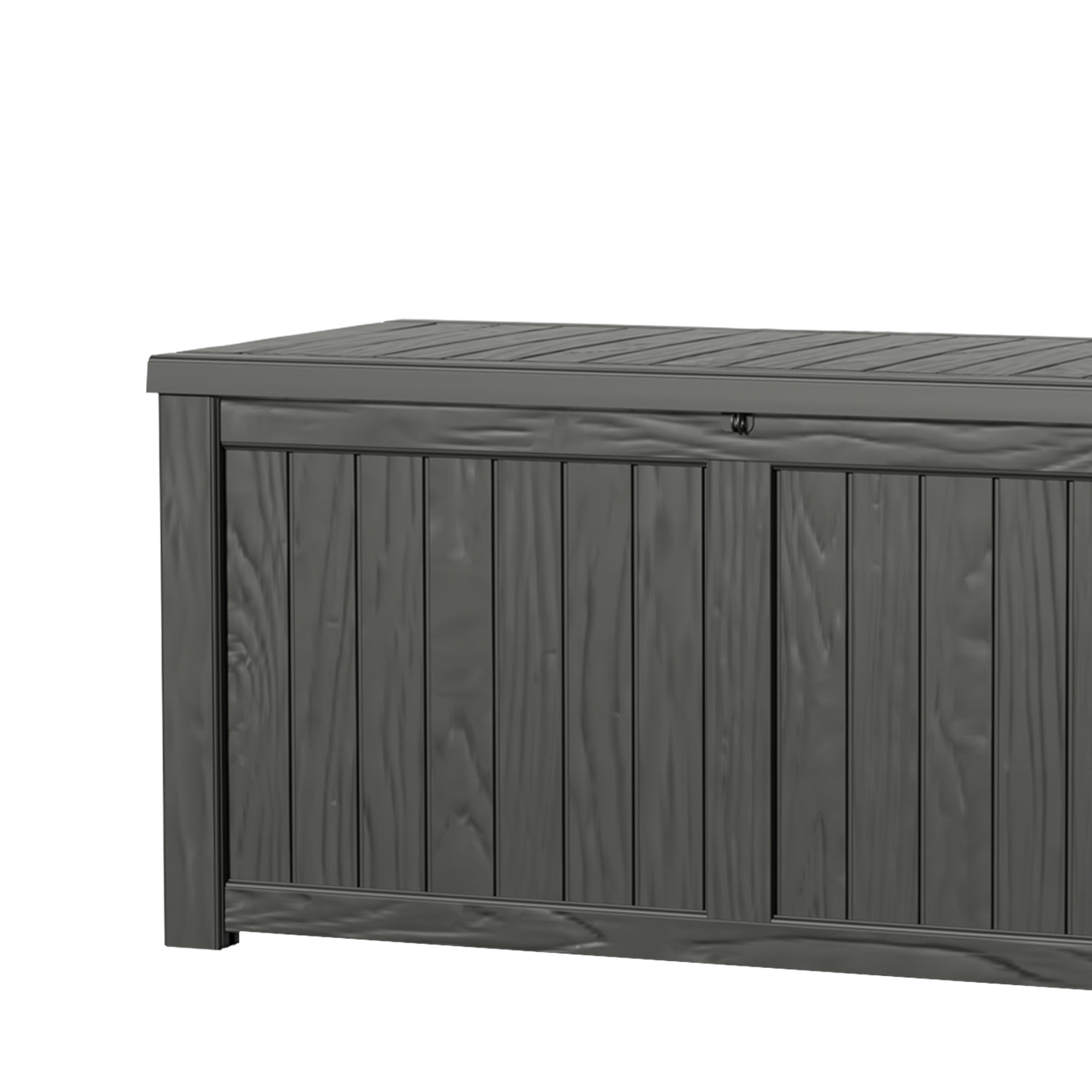 MAYEERTY 120 Gallon Outdoor Deck Box, Large Capacity Storage Box for Patio Furniture Cushions, Pillow Outdoor Indoor, Black