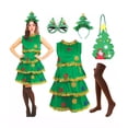 thumbnail image 3 of Minnieouse Disfraz de árbol de Navidad, disfraz de Cosplay con decoraciones festivas, Anime 2024, vestido de Navidad, elfo elegante para adultos Disfraces de disfraces l, 3 of 6