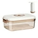 thumbnail image 3 of Caja de almacenamiento de alimentos al vacío de 7 l | Contenedor grande de PET transparente con sello de bombeo | Conservador de frescura con bandeja de drenaje | Frasco hermético apto para, 3 of 9