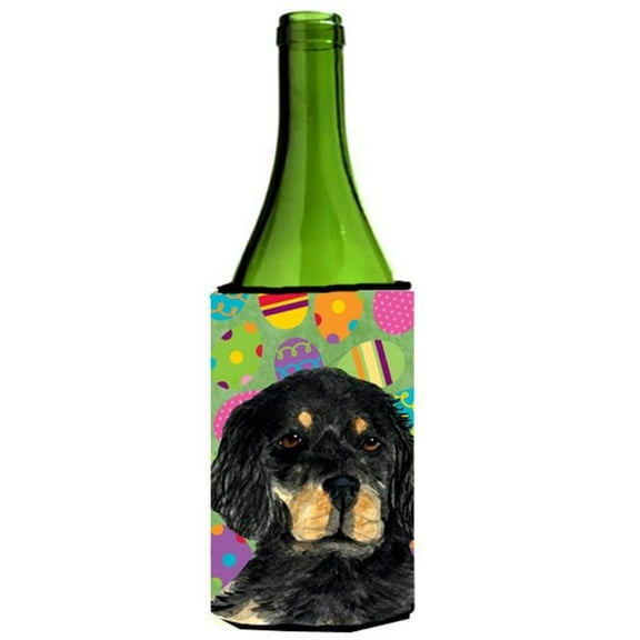 Gordon Setter Easter Eggtravaganza Wine bottle sleeve Hugger - 24 Oz.