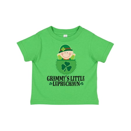 

Inktastic Irish Grammy Little Leprechaun Gift Toddler Boy or Toddler Girl T-Shirt