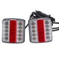 thumbnail image 1 of Trailer Light Board, 7 Pin 12v  LED Trailer Lights Rear Tail Board Lamps With 10m Cable, 1 Pair Towing Lights Board Waterproof Rear Indicator Light License Plate Lamp For C, 1 of 8