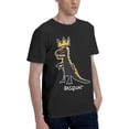 thumbnail image 2 of Jean Michel Basquiat Man's Cotton Round Neck Short Sleeve Tops Stylish Soft Funny T Shirt, 2 of 5