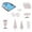 Blue, variant on EQWLJWE Christmas Decorations Outdoor Indoor,Christmas Decorations For Home,Christmas Decorations For Tree,9 Pcs Mini Doll House Christmas Decoration Miniature Christmas Scene Dollhouse Christmas Set