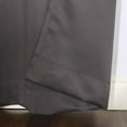 thumbnail image 3 of Sun Zero Norwich Gray Blackout Curtains 80 in. W, 3 of 3