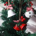 thumbnail image 3 of Inteprter Juego de 6 adornos navideños de metal con colgante para adornos festivos clásicos de cascabeles. Para colgante de 6 cascabeles. Kits de decoración para fiestas tipo+2, 3 of 6