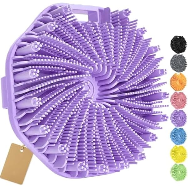 wonima11 Silicone Body Scrubber, Exfoliating Body Scrubber for Sensitive Skin, Silicone Scrubber Body, Silicones Body Brush for Showering