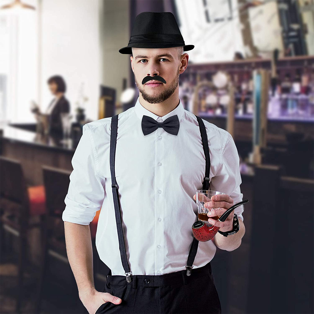 Felt Tuxedo Costume Hat 