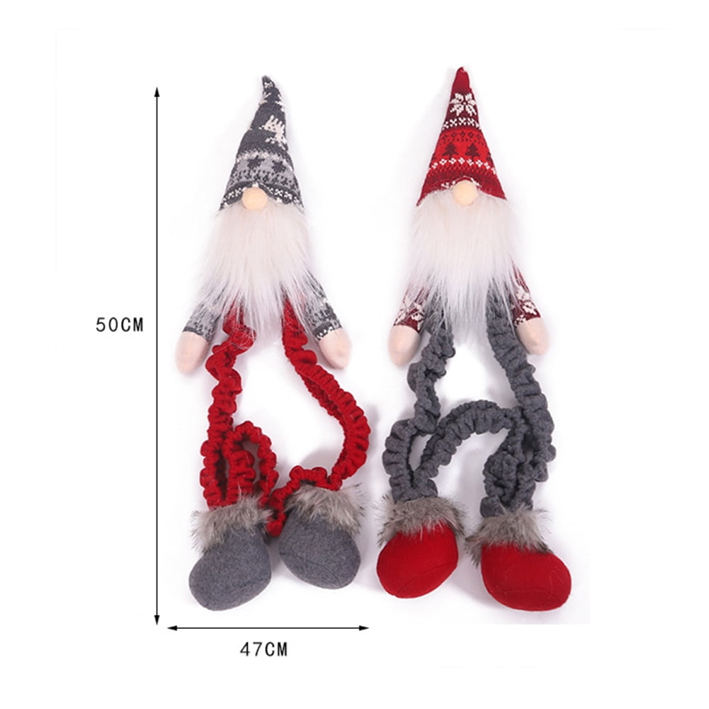 TOYANDONA Weihnachten Computer Monitor Abdeckung GNOME Weihnachtsmann Figur Staubschutz Elastische Laptop Computer Abdeckung Weihnachtsdeko Tischdeko f/ür LCD Bildschirm