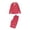 Red, variant on LYEAA Christmas Family Pajamas Matching Sets Plaid Print Long Sleeve Shirt and Pant 2 Piece Holiday Sleepwear Clothes Set