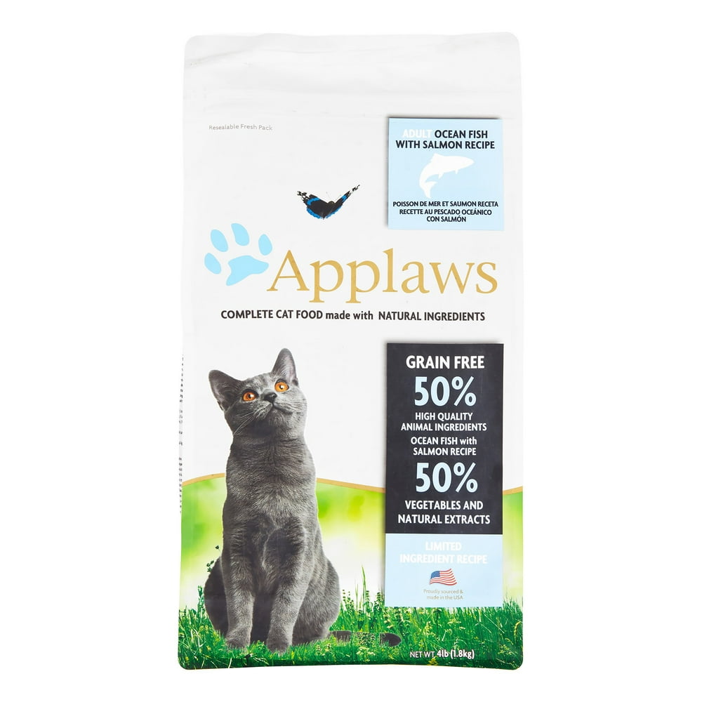 Applaws GrainFree Limited Ingredient Ocean Fish Dry Cat Food, 4 Lb