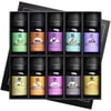 Aroma Diffuser with Essential Oils Gift 10 Set Kit