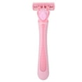 thumbnail image 3 of 6Pcs Six Layer Female Razor Blades Women Body Hair Removal Manual Epilator with 1 Handle, 3 of 10