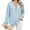 Blue, variant on TEMOFON womens sweater tops long sleeve Casual Button Down Fall Blouses 2024 Solid color V neck Business Work Cute Relaxed Fit Shirts almond