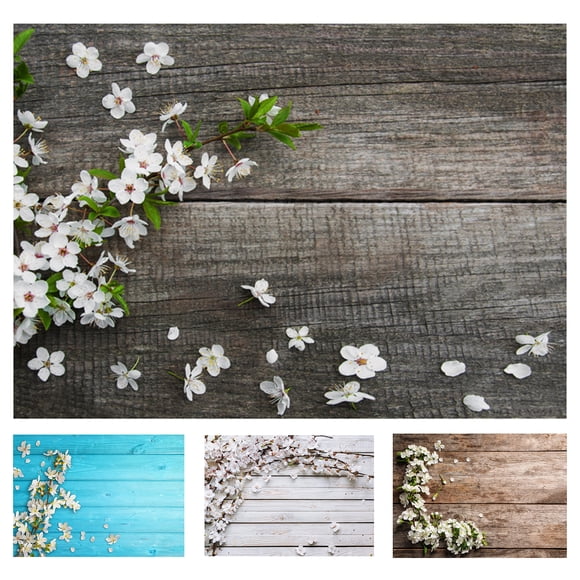 Zeus Planche Fleurs Fond Photo Décor de Studio