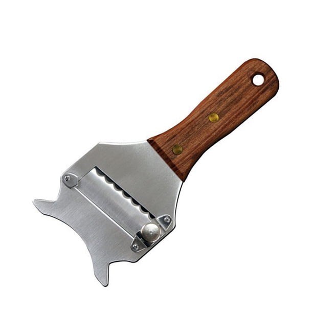 Inteprter Herramientas para rebanar queso, herramienta de mano para rebanar Simple para el hogar, afeitadora de quesos de acero inoxidable, accesorio de Cocina y Comedor Inteprter HA015372-00