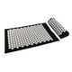 thumbnail image 2 of Juego de alfombrillas de almohada de acupresión para meditación de yoga Cojín de de acupuntura + bolsa Negro Colcomx Acupressure Pillow Mat, 2 of 8