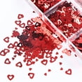 thumbnail image 6 of Valentine's Day Heart Hollow Out Sequins for Nail Enhancement Decoration, 6 of 8