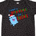 thumbnail image 4 of Inktastic I Want a Hippopotamus for Christmas Cute Stuffed Hippo Boys or Girls Baby Bodysuit, 4 of 5