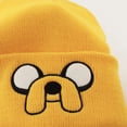 thumbnail image 2 of Adventure Time Adult Embroidery Knitted Hats Cartoon Anime Headgear Autumn Cap Winter Hat Student Bonnet Christmas Birthday Gift Puppy-WH, 2 of 6