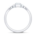 thumbnail image 2 of Rosec Jewels Certified Lab Grown Diamond Classic Engagement Ring for Women, EF-VS Quality, 925 Sterling Silver, US 4.00, 2 of 8