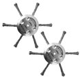 thumbnail image 1 of Cabeza Reemplazo Recortador Cuerdas 6 Pulgadas para Bordes Cortacésped Césped La Bandeja (f), 1 of 8