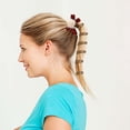thumbnail image 4 of Fiudx Diadema En Lazo, Elegante Lazo En Pelotón En Cable, Teléfono, Goma Resistente En Pelo, Impermeable En Niñas, Accesorio En Pelo Diario, Modal Femenino, Ideal para Nadar y Bañarse, Diseño En Elas, 4 of 4