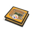 thumbnail image 1 of YouTheFan NFL Pittsburgh Steelers Heinz Field Ensemble de sous-Verres 3D StadiumViews - Lot de 2, 1 of 1