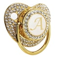 thumbnail image 4 of Chupete para bebé Jadeshay dorado con letras doradas, 4 of 14