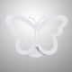 thumbnail image 3 of Lámpara de pared LED moderna LEDMOMO, iluminación de pared creativa con forma de mariposa de 12 W para decoración de pasillos de baño, color blanco cálido, 3 of 8
