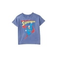 thumbnail image 2 of DC Comics Toddler Boys' Superman Graphic Tee with Short Sleeves, Sizes 12M-5T, 2 of 6
