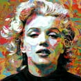 thumbnail image 4 of Stephen Chambers 20x20 White Modern Wood Framed Wall Art Titled - Marilyn 5, 4 of 6